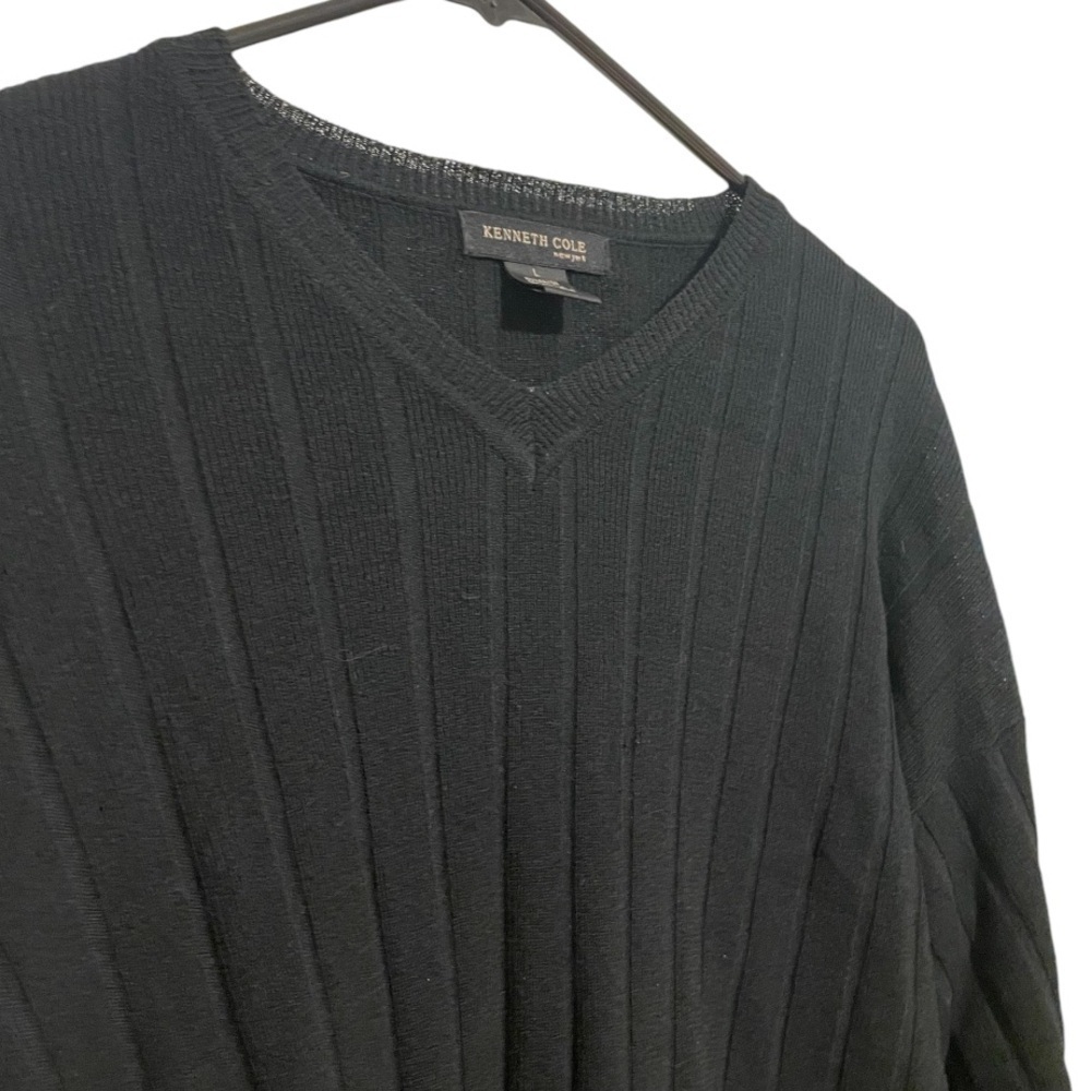 Kenneth Cole Lightweight Men’s Black Sweater Size L
